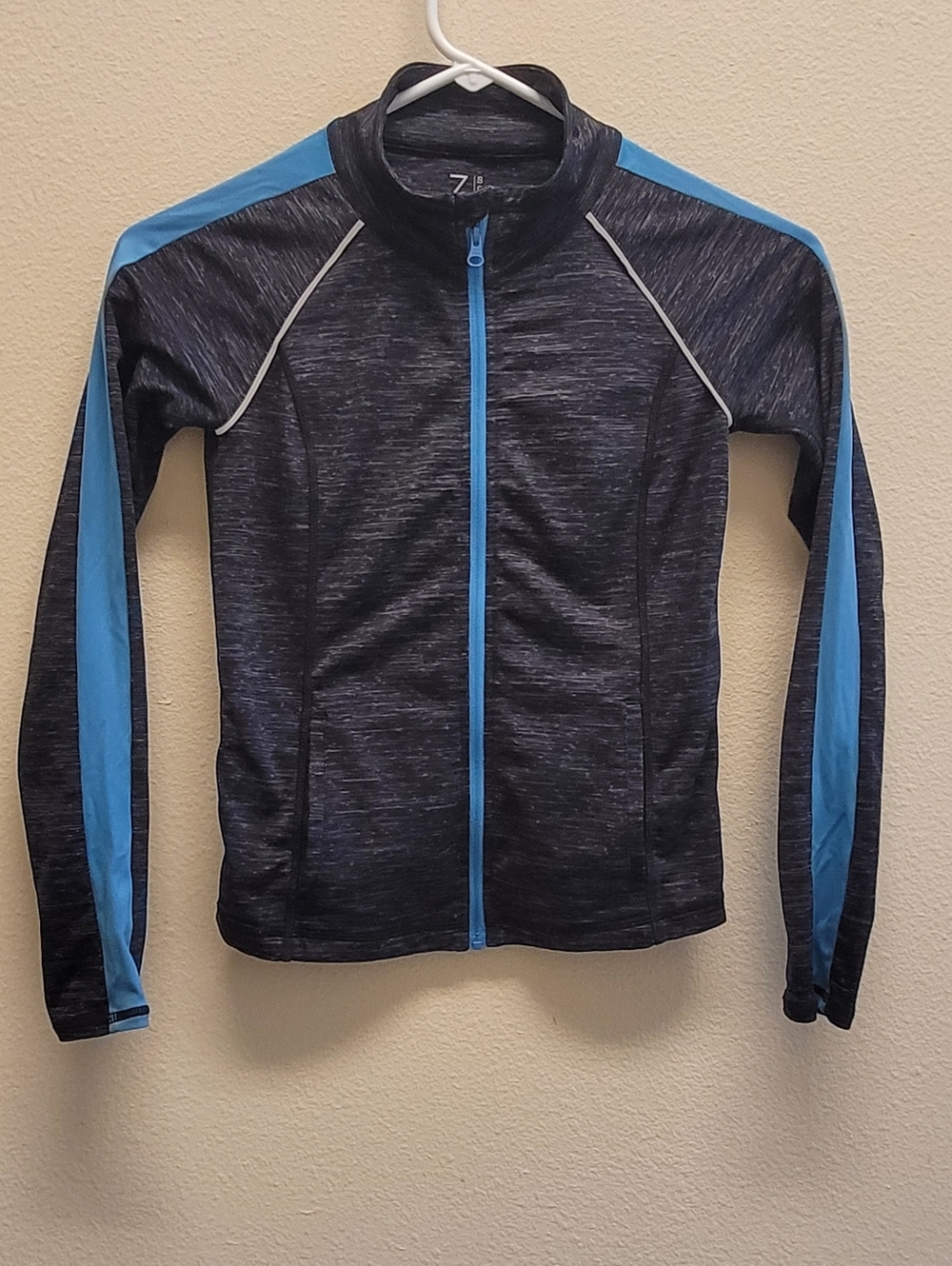Zella Girl Zip Up Athletic Jacket 7/8